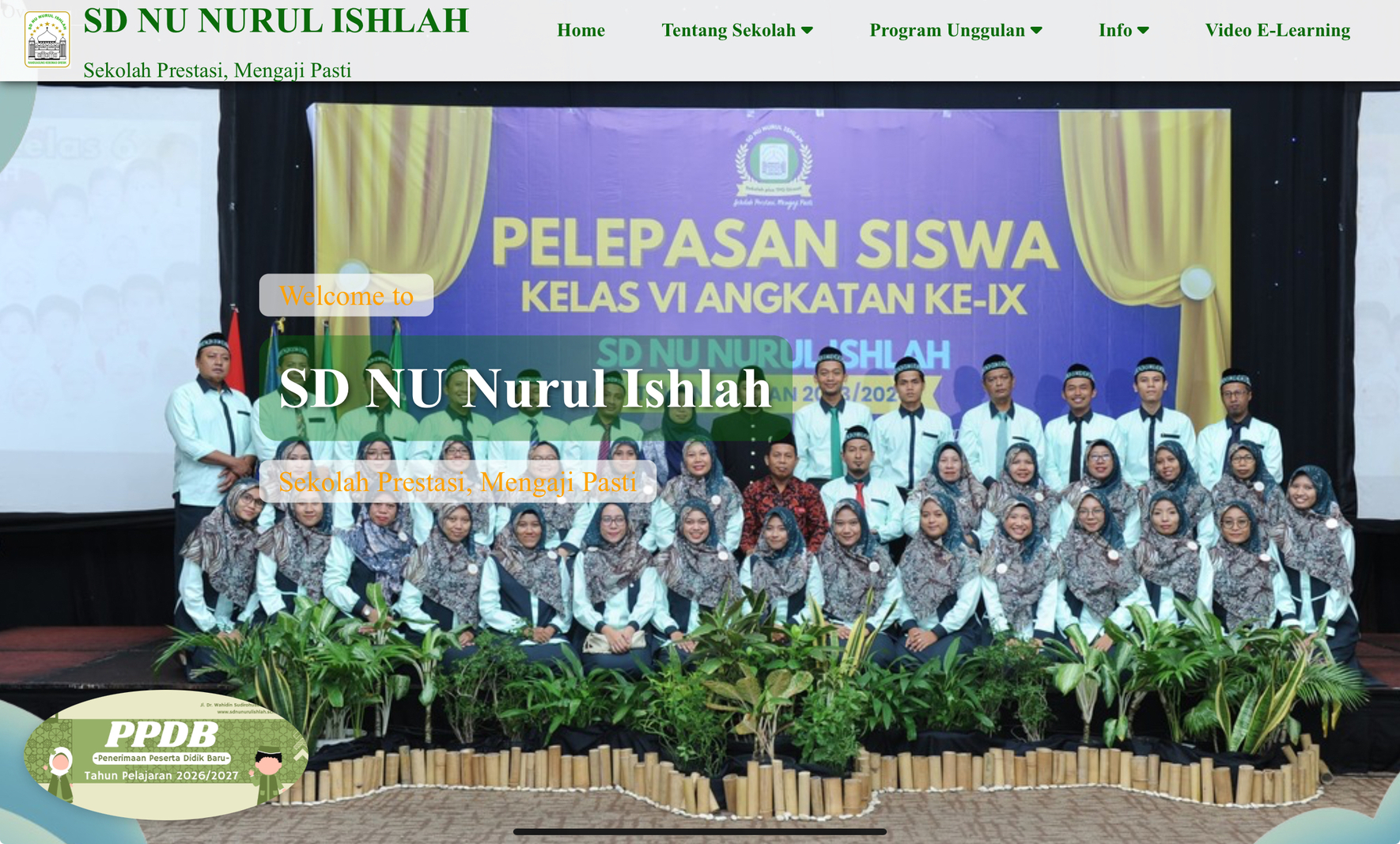 Website SD NU Nurul Ishlah